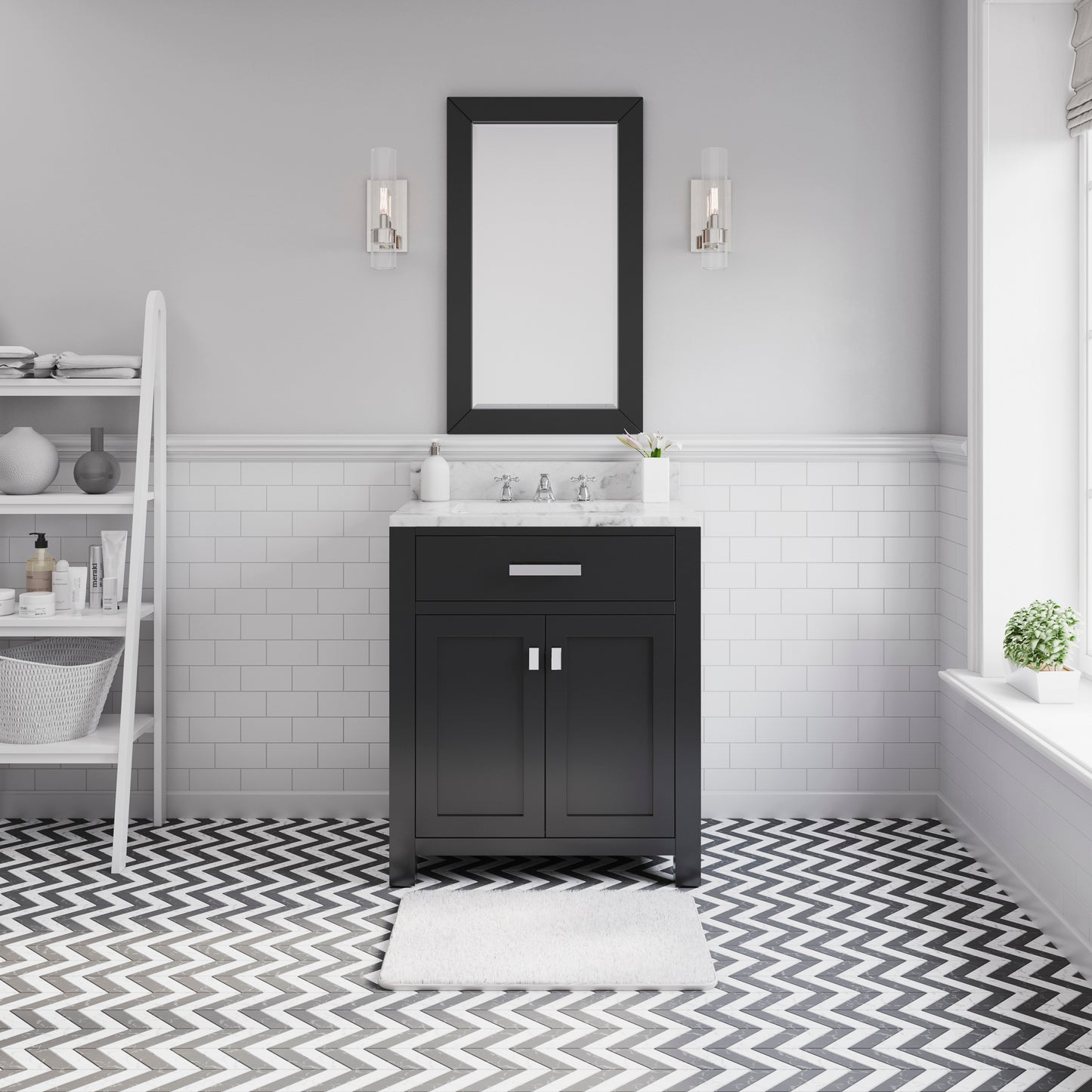 Water Creation Madison 30 Inch Single Sink Bathroom Vanity - Luxe Bathroom Vanities