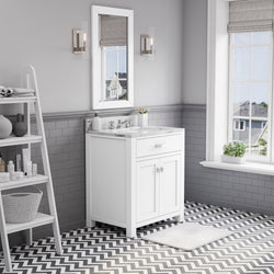 Water Creation Madison 30 Inch  Single Sink Bathroom Vanity With Faucet - Luxe Bathroom Vanities