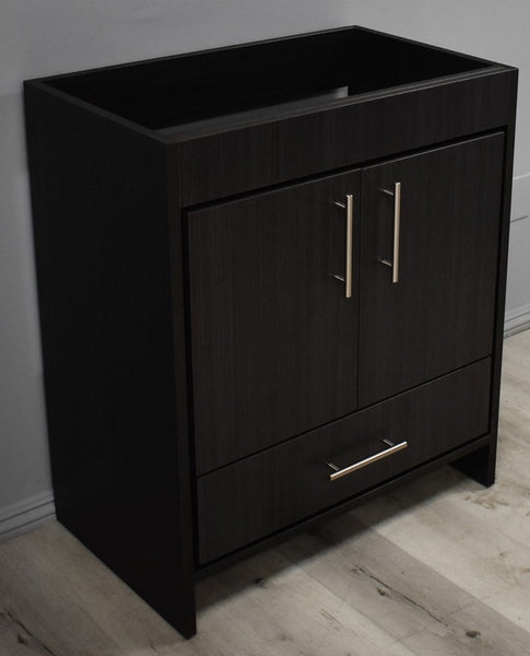 Volpa Rio 36" Modern Bathroom Vanity with Brushed Nickel Round Handles Cabinet Only - Luxe Bathroom Vanities Luxury Bathroom Fixtures Bathroom Furniture