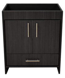 Volpa Rio 36" Modern Bathroom Vanity with Brushed Nickel Round Handles Cabinet Only - Luxe Bathroom Vanities Luxury Bathroom Fixtures Bathroom Furniture