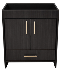 Volpa Rio 24" Modern Bathroom Vanity with Brushed Nickel Round Handles Cabinet Only - Luxe Bathroom Vanities Luxury Bathroom Fixtures Bathroom Furniture