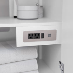 Wyndham Strada 48 Inch Single Bathroom Vanity No Counter Top No Sink - Luxe Bathroom Vanities