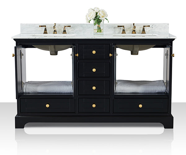 Ancerre Designs Audrey 60 in. Bath Vanity Set - Luxe Bathroom Vanities