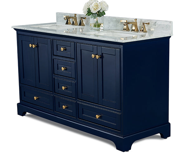 Ancerre Designs Audrey 60 in. Bath Vanity Set - Luxe Bathroom Vanities