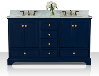 Ancerre Designs Audrey 60 in. Bath Vanity Set - Luxe Bathroom Vanities