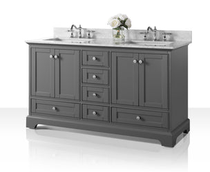 Ancerre Designs Audrey 60 in. Bath Vanity Set - Luxe Bathroom Vanities