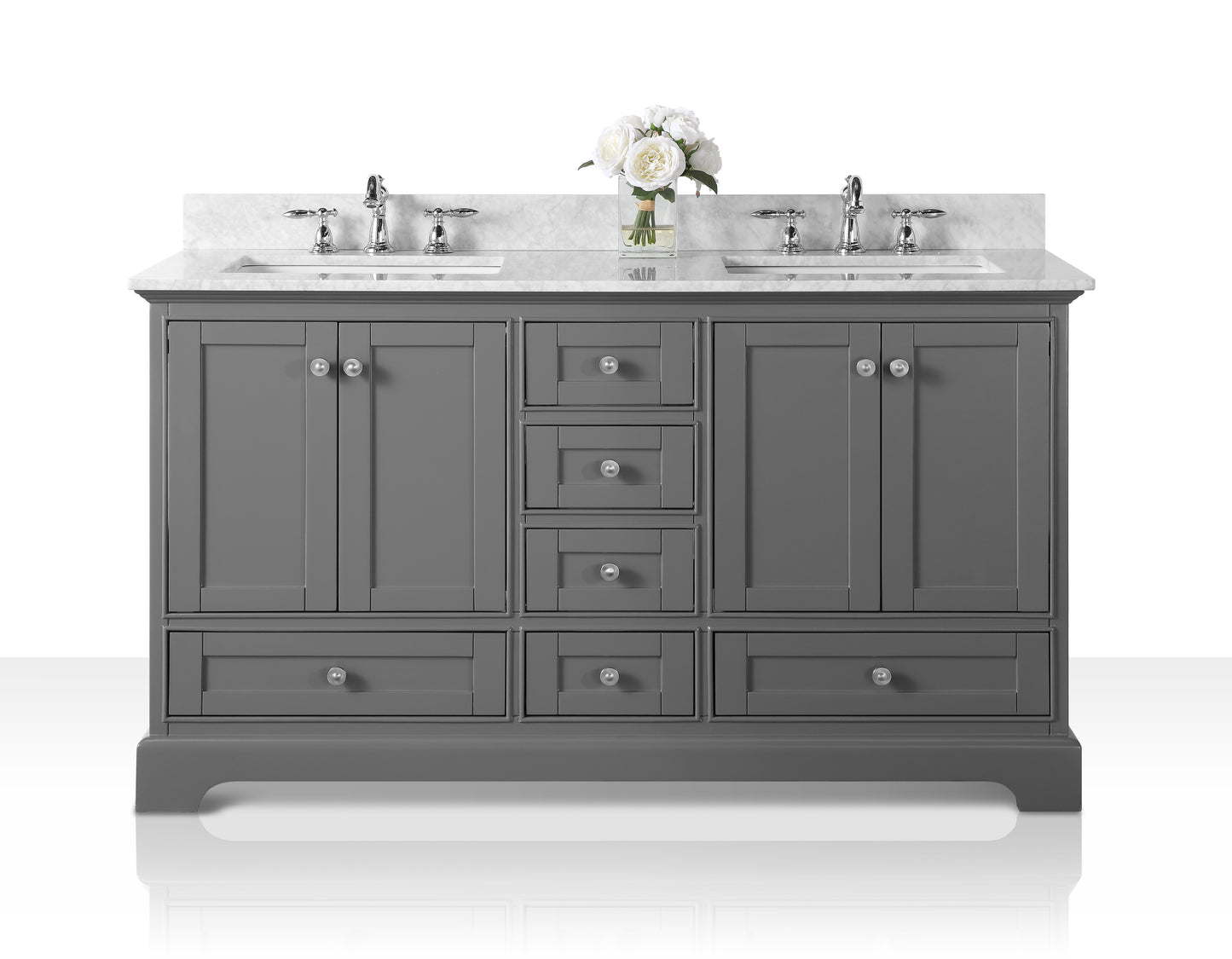 Ancerre Designs Audrey 60 in. Bath Vanity Set - Luxe Bathroom Vanities