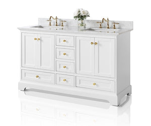 Ancerre Designs Audrey 60 in. Bath Vanity Set - Luxe Bathroom Vanities