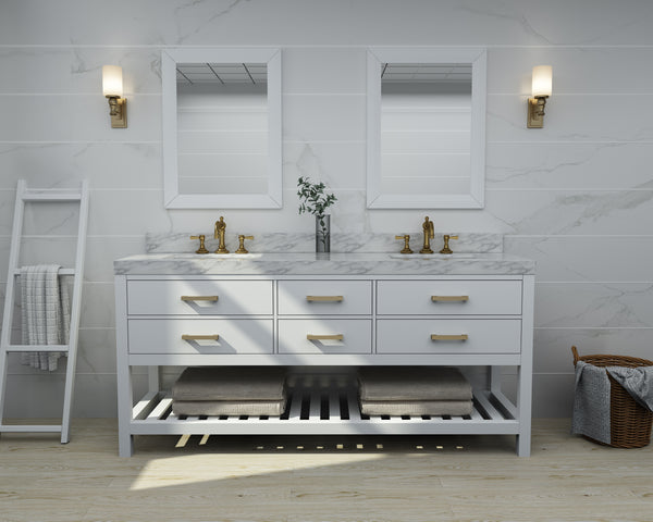 Ancerre Designs Elizabeth 72 in. Bath Vanity Set - Luxe Bathroom Vanities