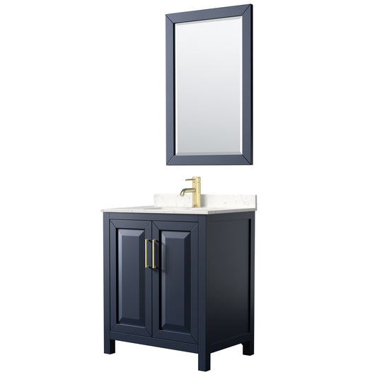 Wyndham Daria 30 Inch Single Bathroom Vanity - Luxe Bathroom Vanities