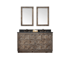 Legion Furniture 60" Wood Sink Vanity Match With Marble Wh 5160" Top -No Faucet - Luxe Bathroom Vanities