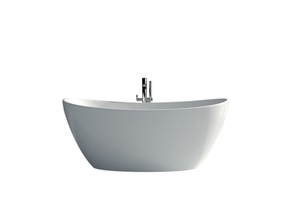 Legion Furniture 64.2" Solid Surface Tub - No Faucet - Luxe Bathroom Vanities