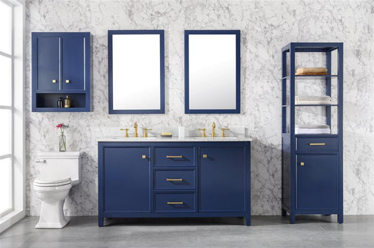 Legion Furniture 60" Double Sink Vanity Cabinet With Top - Luxe Bathroom Vanities