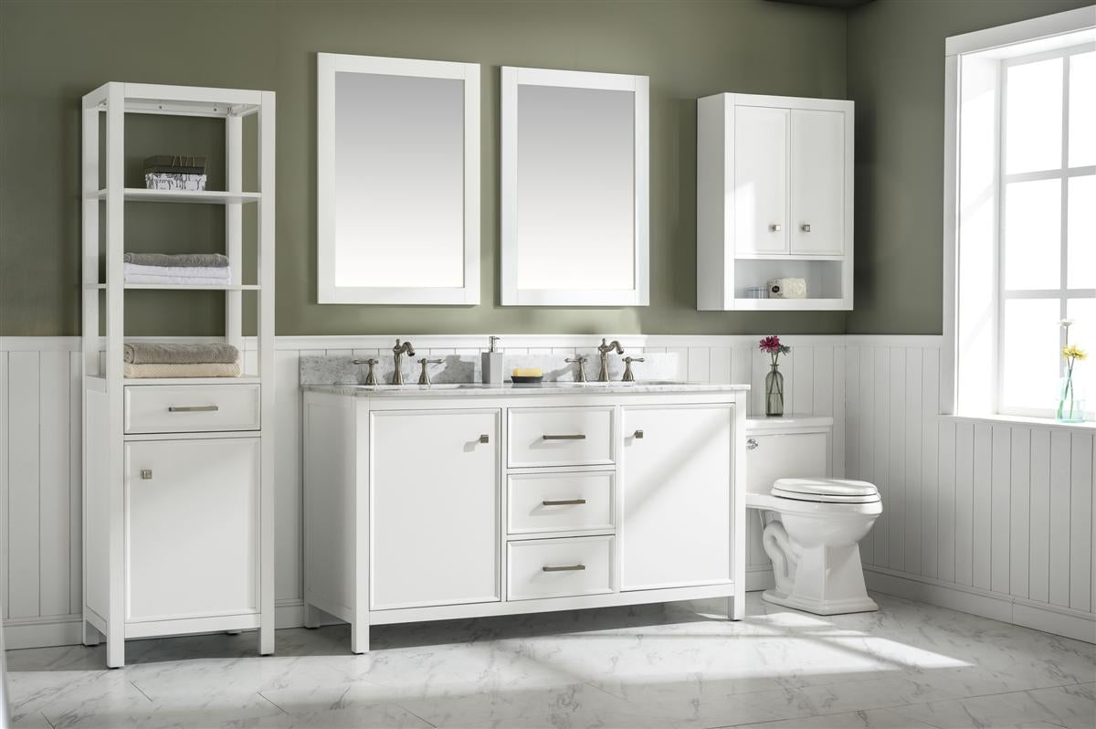 Legion Furniture 60" Double Sink Vanity Cabinet With Top - Luxe Bathroom Vanities