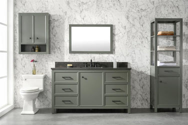Legion Furniture 60" Single Sink Vanity Cabinet With Top - Luxe Bathroom Vanities