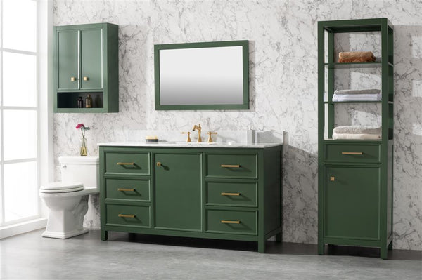 Legion Furniture 60" Single Sink Vanity Cabinet With Top - Luxe Bathroom Vanities