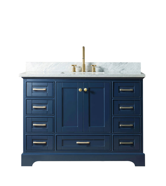 Legion Furniture 48" Solid Wood Sink Vanity Without Faucet - Luxe Bathroom Vanities
