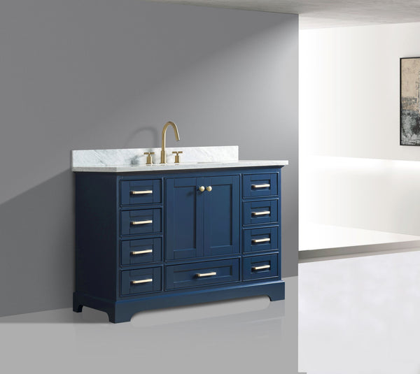 Legion Furniture 48" Solid Wood Sink Vanity Without Faucet - Luxe Bathroom Vanities