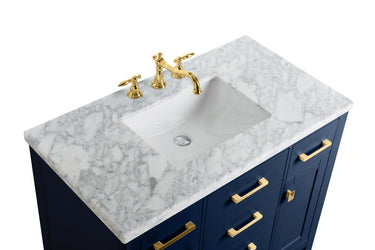 Legion Furniture 48" Solid Wood Sink Vanity Without Faucet - Luxe Bathroom Vanities