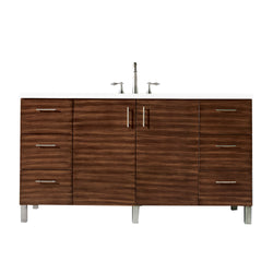 James Martin Metropolitan 60" Single Vanity with 3 CM Countertop - Luxe Bathroom Vanities