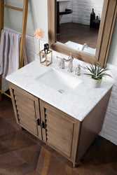James Martin Portland 36" Single Vanity with 3 CM Countertop - Luxe Bathroom Vanities