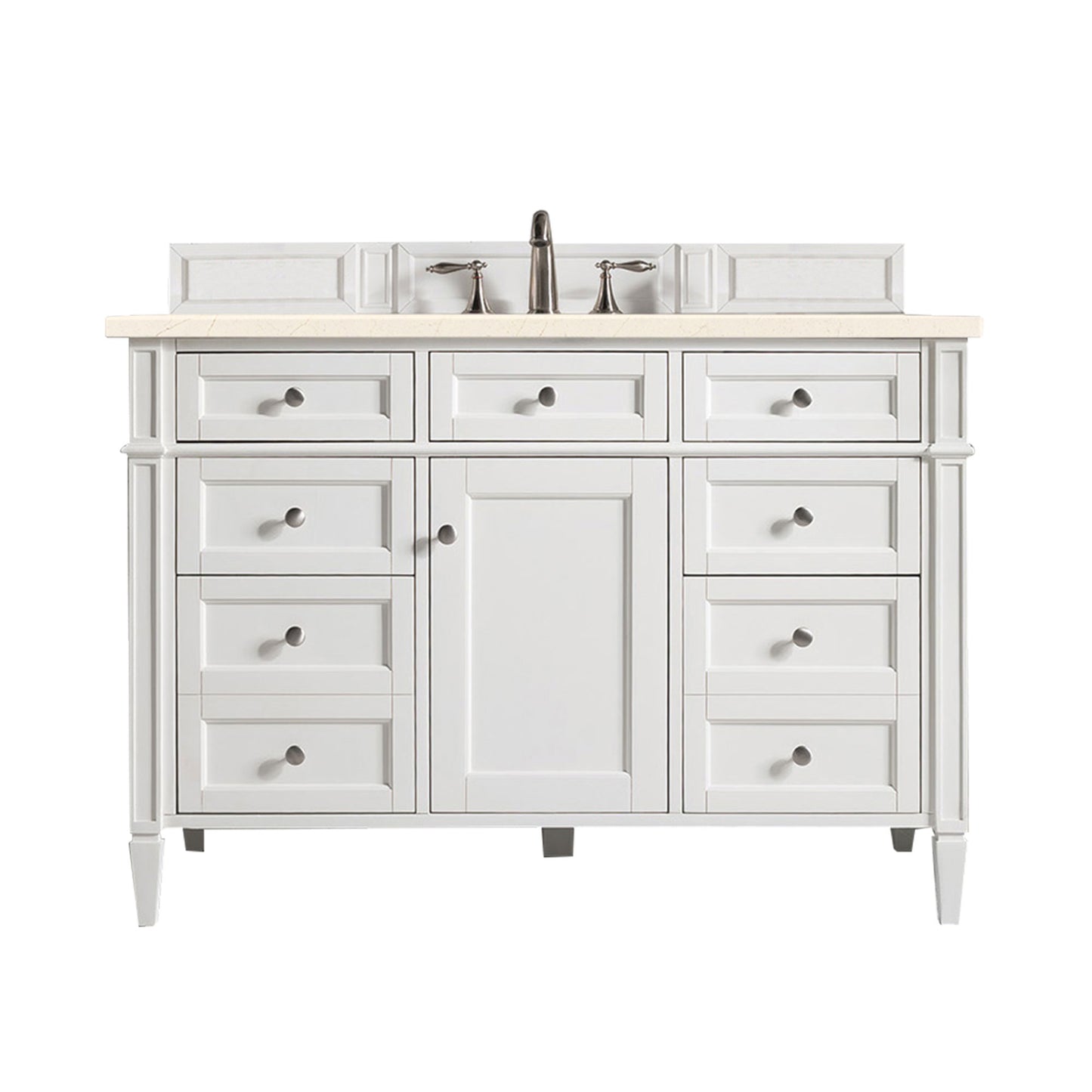 James Martin Brittany 48" Single Vanity with 3 CM Countertop