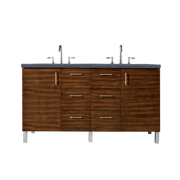 James Martin Metropolitan 60" Double Vanity with 3 CM Countertop - Luxe Bathroom Vanities