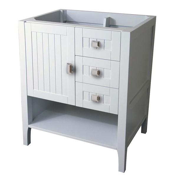Bellaterra Home 30" Single vanity-dark gray- cabinet only - Luxe Bathroom Vanities
