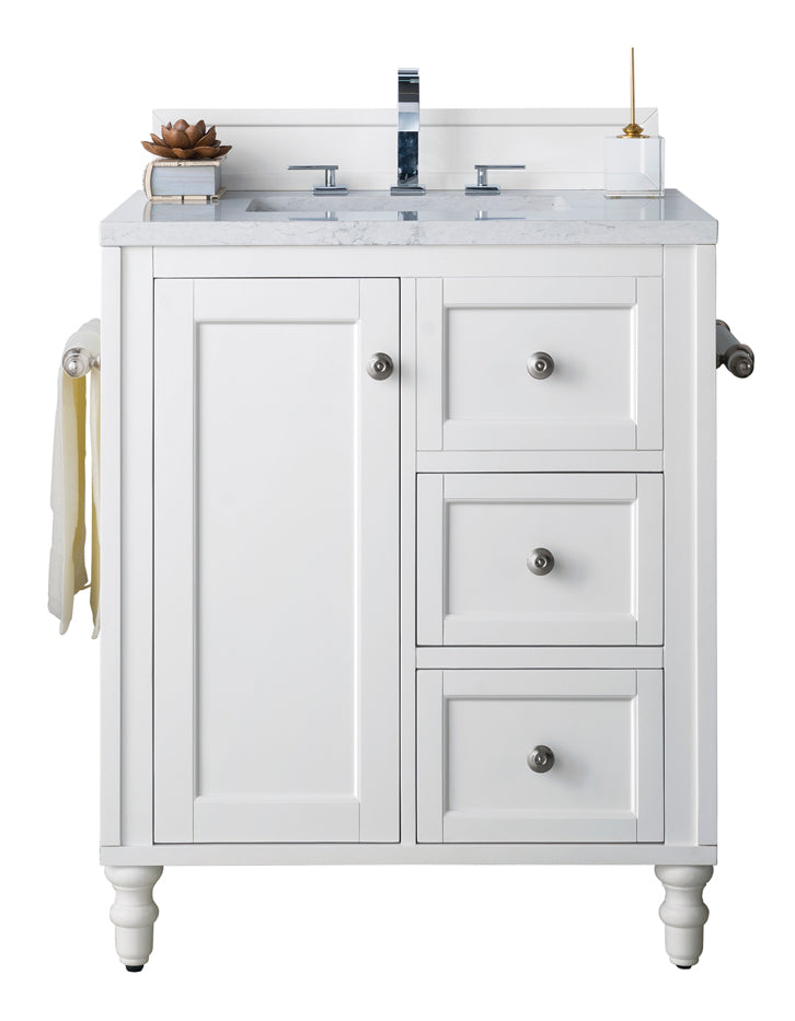 James Martin Copper Cove Encore 30" Single Vanity with 3 CM Countertop - Luxe Bathroom Vanities