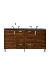 James Martin Metropolitan 60" Double Vanity with 3 CM Countertop - Luxe Bathroom Vanities