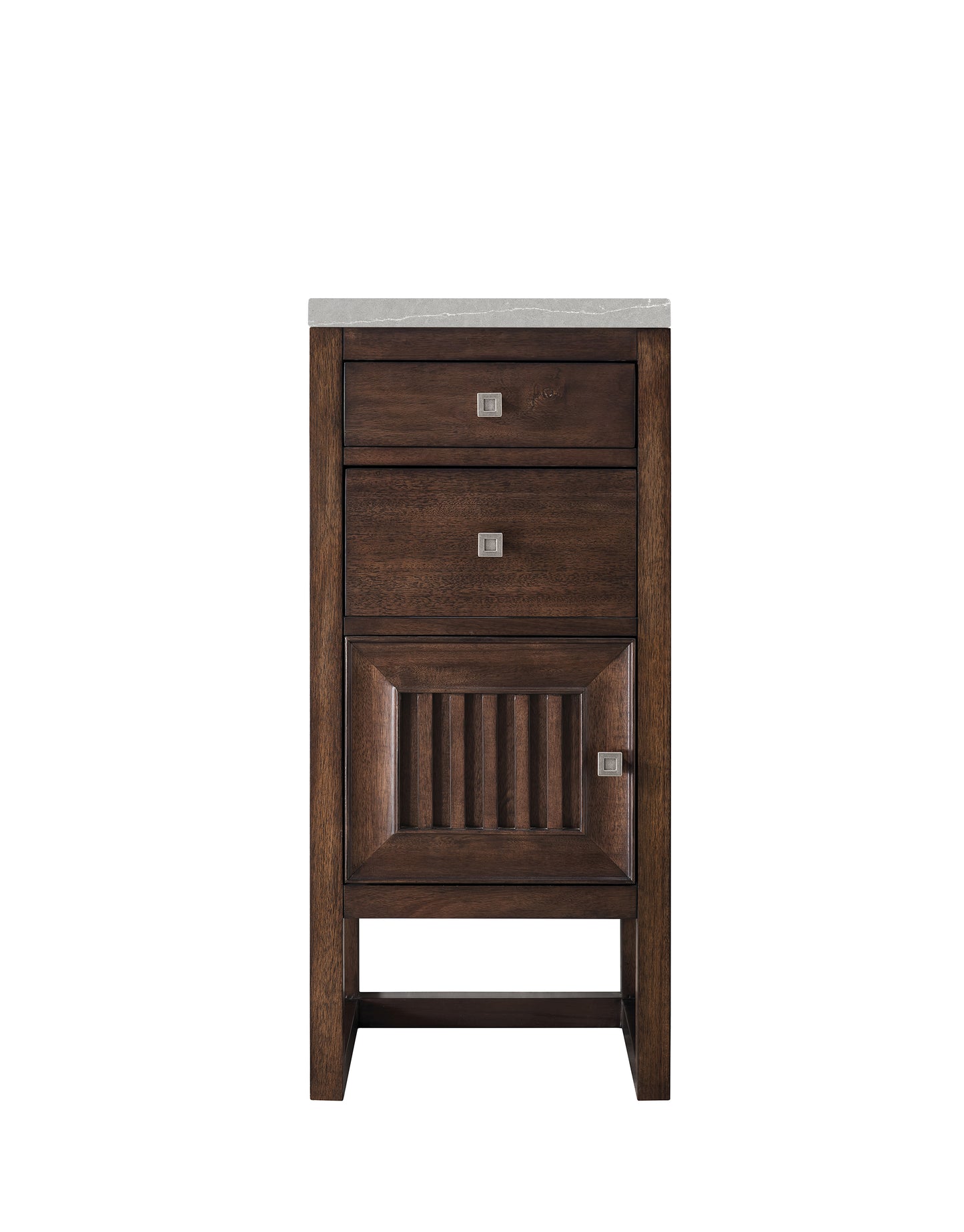 James Martin Athens 15" Cabinet w/ Drawers & Door - Left - Luxe Bathroom Vanities