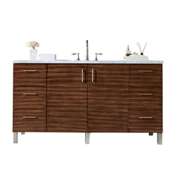 James Martin Metropolitan 60" Single Vanity with 3 CM Countertop - Luxe Bathroom Vanities