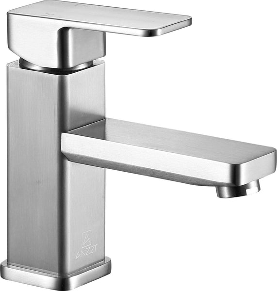 Naiadi Single Hole Single Handle Bathroom Faucet - Luxe Bathroom Vanities