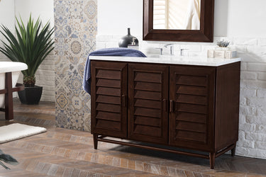 James Martin Portland 48" Single Vanity with 3 CM Countertop