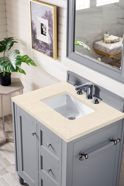 James Martin Copper Cove Encore 30" Single Vanity with 3 CM Countertop - Luxe Bathroom Vanities