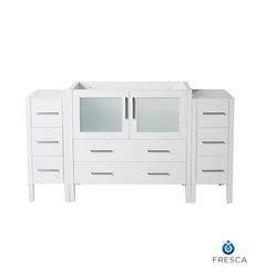 Fresca Torino 54" Modern Bathroom Cabinets - Luxe Bathroom Vanities Luxury Bathroom Fixtures Bathroom Furniture