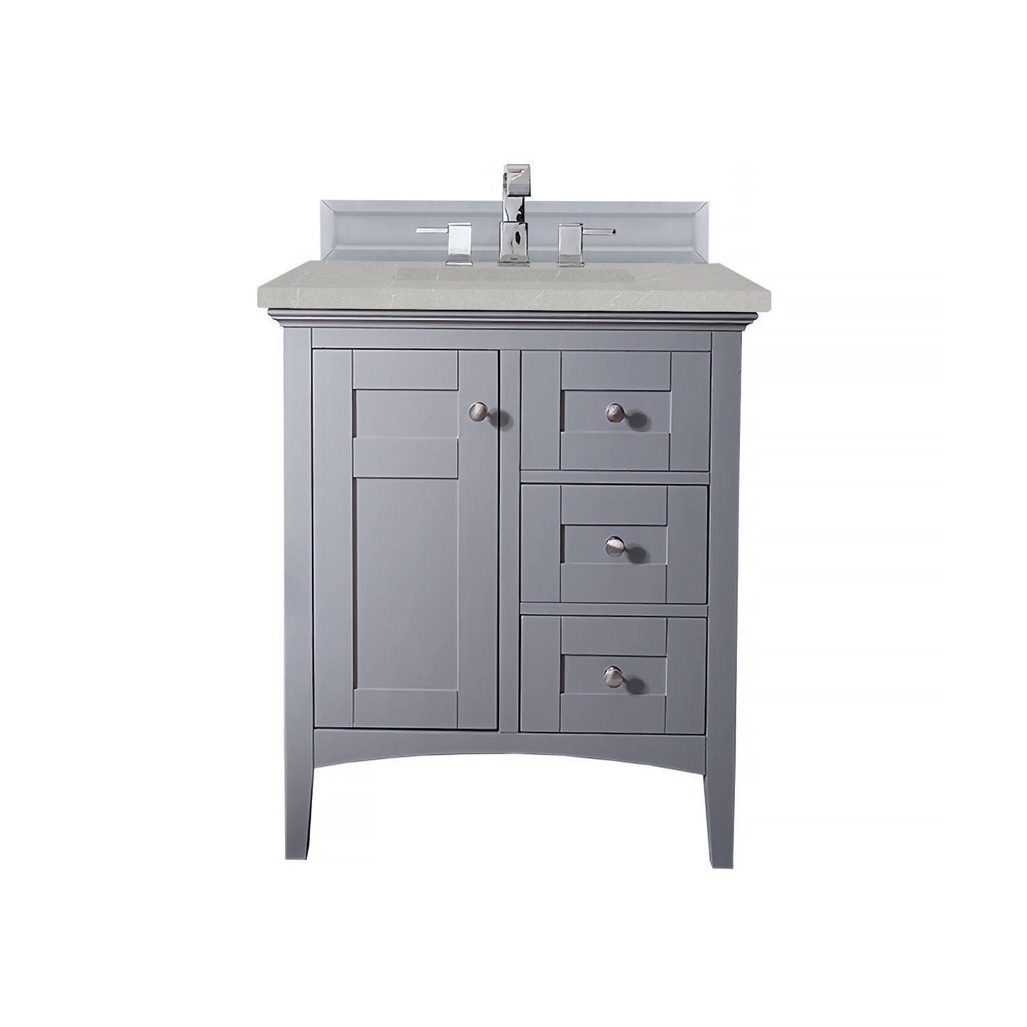 James Martin Palisades 30" Single Vanity with 3 CM Countertop - Luxe Bathroom Vanities