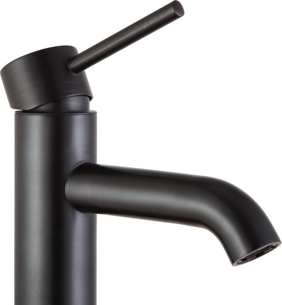 Valle Single Hole Single Handle Bathroom Faucet - Luxe Bathroom Vanities