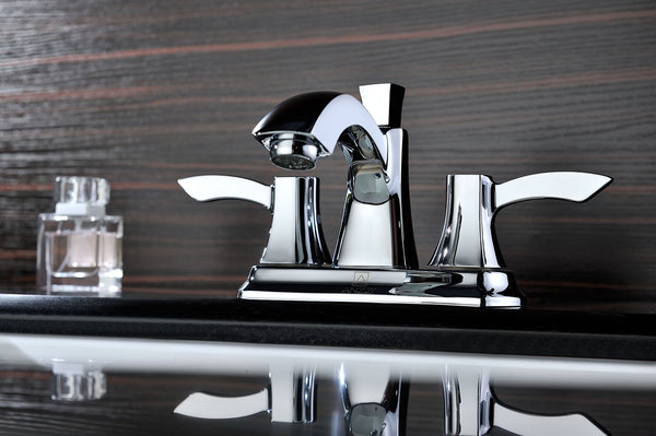 Vista Series 2-Handle Bathroom Sink Faucet - Luxe Bathroom Vanities