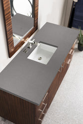 James Martin Metropolitan 60" Single Vanity with 3 CM Countertop - Luxe Bathroom Vanities