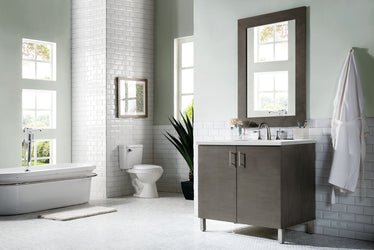James Martin Metropolitan 36" Single Vanity with 3 CM Countertop - Luxe Bathroom Vanities