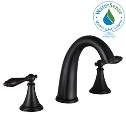 Queen 8 in. Widespread 2-Handle Bathroom Faucet - Luxe Bathroom Vanities