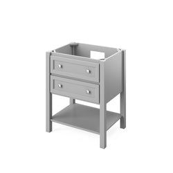 Hardware Resources Jeffrey Alexander 30" Adler Vanity, undermount rectangle bowl - Luxe Bathroom Vanities