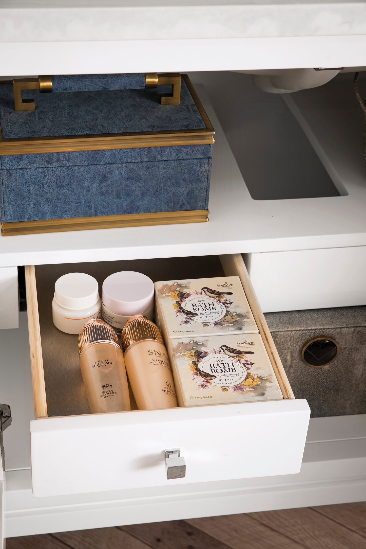 James Martin Athens 72" Double Vanity Cabinet with 3 CM Countertop - Luxe Bathroom Vanities