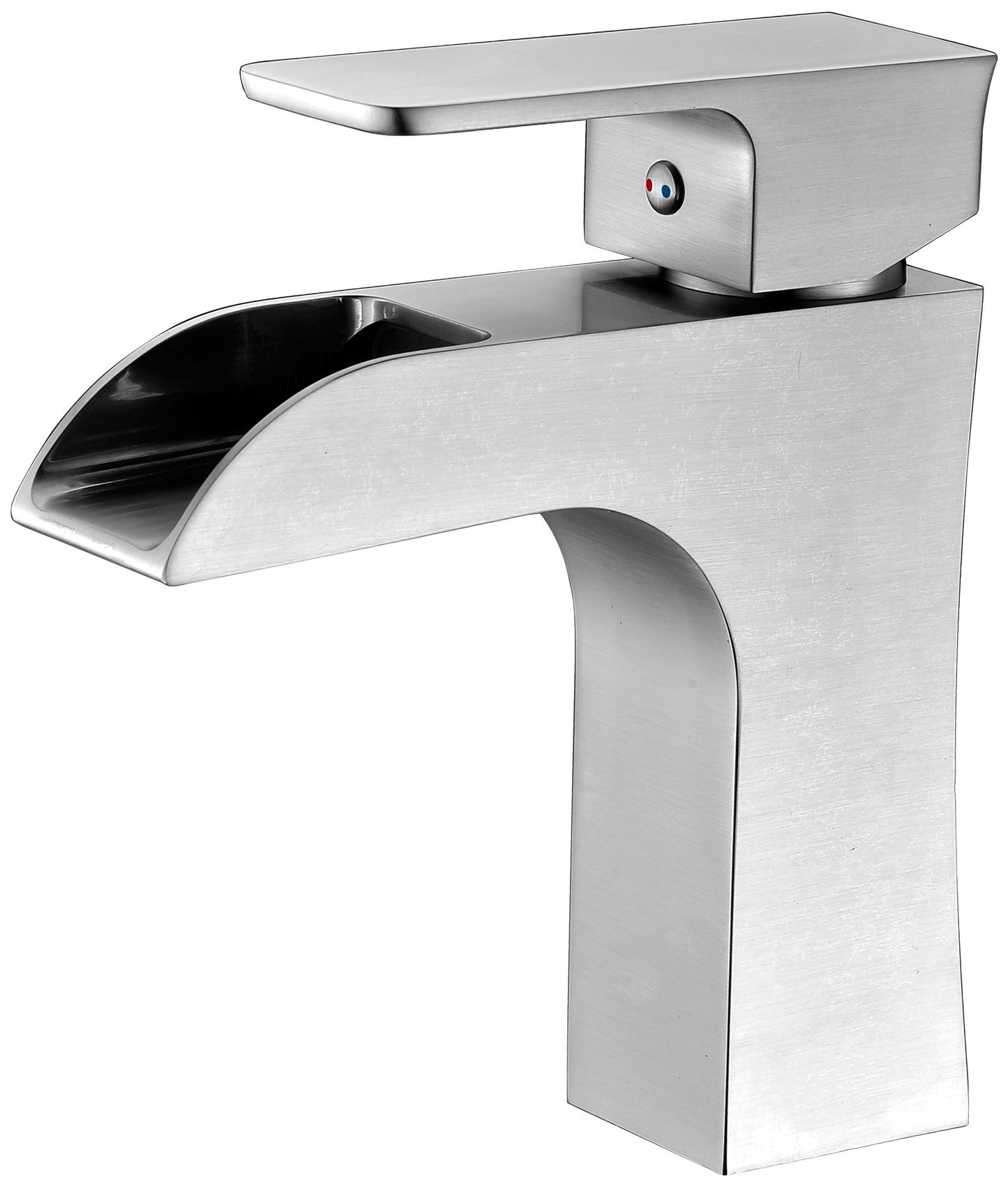 Forza Series Single Hole Single-Handle Low-Arc Bathroom Faucet - Luxe Bathroom Vanities