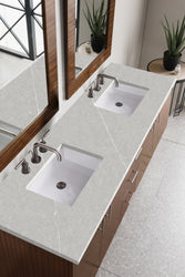 James Martin Metropolitan 72" Double Vanity with 3 CM Countertop - Luxe Bathroom Vanities