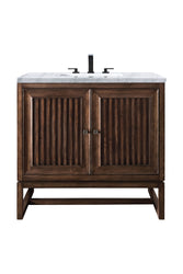 James Martin Athens 36" Single Vanity Cabinet with 3 CM Countertop - Luxe Bathroom Vanities
