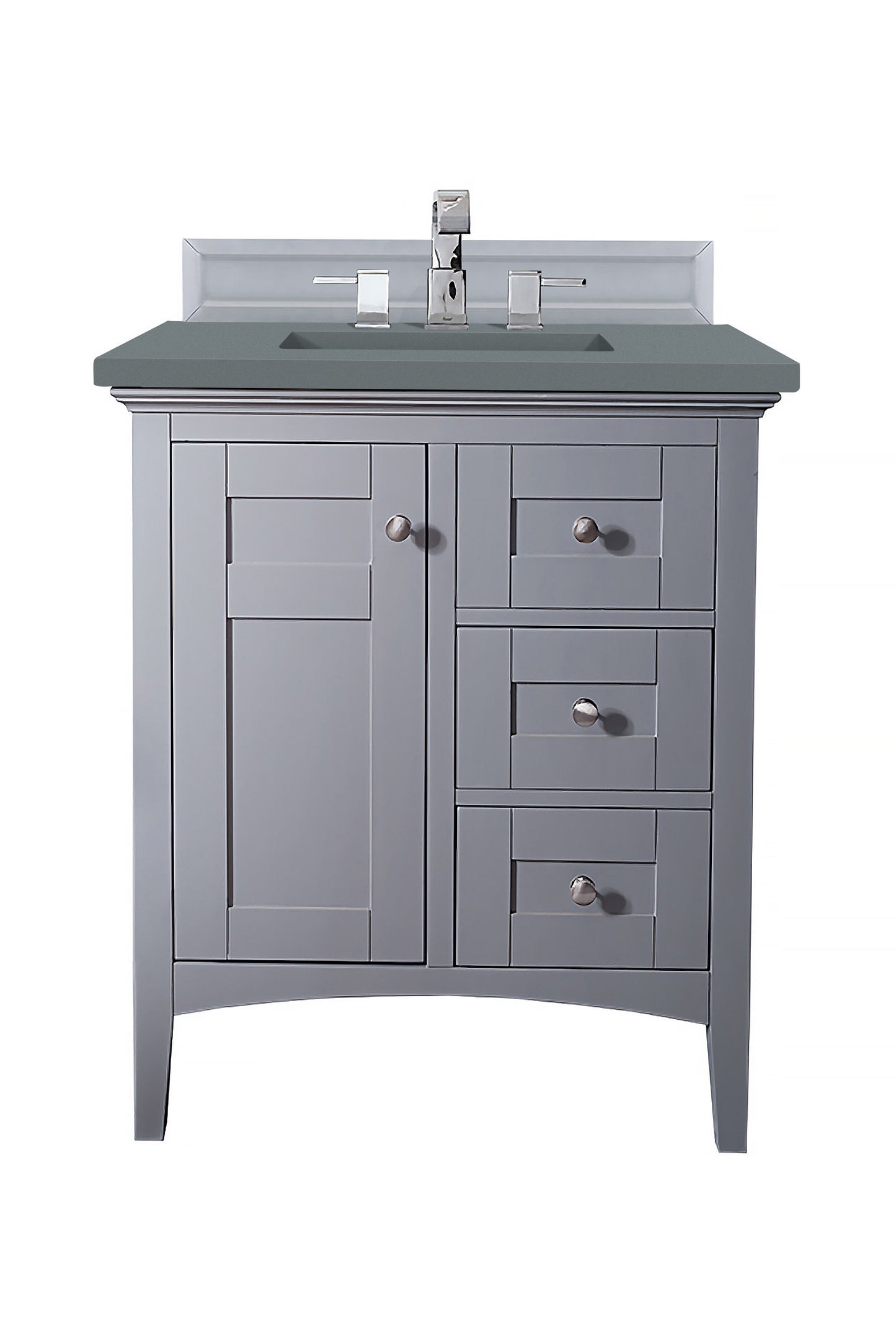 James Martin Palisades 30" Single Vanity with 3 CM Countertop - Luxe Bathroom Vanities