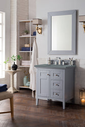 James Martin Palisades 30" Single Vanity with 3 CM Countertop - Luxe Bathroom Vanities