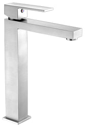 Pendant Series Deco-Glass Vessel Sink in Lustrous Frosted with Enti Faucet - Luxe Bathroom Vanities